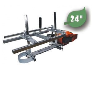 Motosierra Portátil Farmertec de 24 Pulgadas para Aserrado y Fabricación de Tablas, Motosierras de 14 a 24 Pulgadas con Barra Guía - Product Image 1