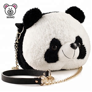 Handmade Stuffed Animal Plush <strong>Baby</strong> Panda Head School <strong>Bag</strong> for Kids Wholesale Custom LOGO Cute Soft Plush Toy Panda <strong>Bag</strong> - Product Image 3