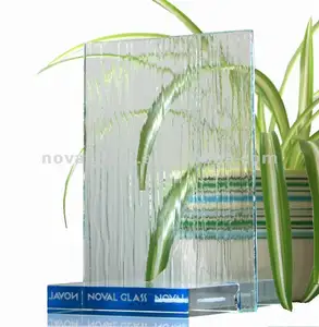 Waterval Gedessineerde Soorten Glas/Glas Partitie Muren/Patroon Glas