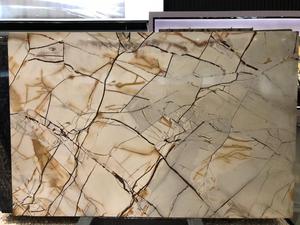 Tấm Thạch Anh Carpe Diem Màu Nâu Sang Trọng Tấm Thạch Anh Vàng Brazil - Product Image 3