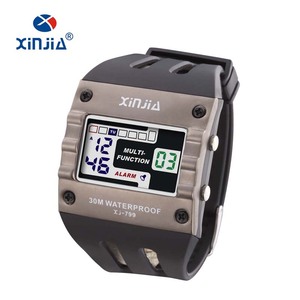 Đồng Hồ Đeo Tay Kỹ Thuật Số Cho Nam, Đồng Hồ Thể Thao Giá Rẻ Có Màn Hình <span class=keywords><strong>LCD</strong></span> Báo Thức Khuyến Mãi Thiết Kế Ánh Sáng Lạnh - Product Image 1