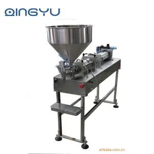 The Double nozzles Vertical Ointment filling machine / automatic full pneumatic liquid filling machine