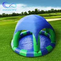 Outdoor Above Ground Water Pool Inflatable Adult Swimming Pool Giant Inflatable Pools with cover
