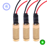 Industry Ajustable Dot 3-5v 30mW 35mW 532nm Green Laser Module