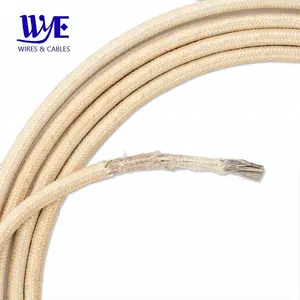 Alambre y Cable de goma de silicona, 0,75, 1,5, 2,5, 4, 6 sq mm, núcleo de níquel, fibra de vidrio