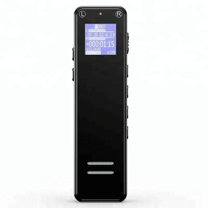 Negro u-disco 8 GB oculta Grabación <span class=keywords><strong>de</strong></span> voz Audio Digital grabadora HD con Clip trasero <span class=keywords><strong>pantalla</strong></span> LCD - Product Image 1