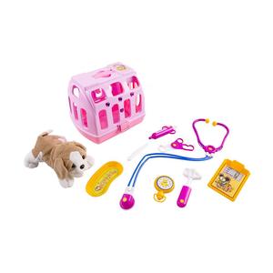Kit Clinica Veterinaria <span class=keywords><strong>Giocattolo</strong></span> per Bambini con Effetti Sonori, <span class=keywords><strong>Set</strong></span> Portatile con Animali di Peluche e Accessori in Plastica - Product Image 3