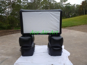 Bơm hơi khổng lồ chiếu phim, Inflatable màn hình chiếu cho các bên đêm và các sự kiện - Product Image 2