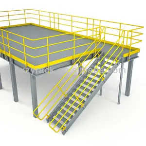 Industrial mezzanine steel structure platform of workshop