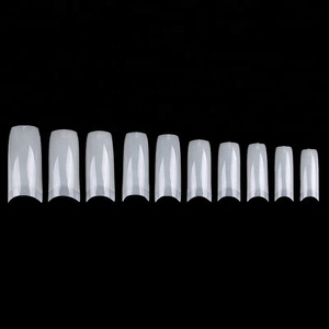 Venta al por mayor de <span class=keywords><strong>uñas</strong></span> venta caliente las <span class=keywords><strong>uñas</strong></span> de acrílico para 500 piezas francés Halfcover puntas de <span class=keywords><strong>uñas</strong></span> - Product Image 3