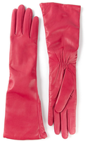 Mode Frauen Kleider Farbe lange Leder Opear Handschuhe in Lixian