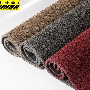 13 years gold supplier customize New design durable easy wash PVC coil car floor mat rolls