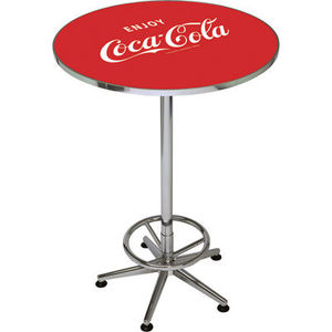 Mesa de bar de <span class=keywords><strong>club</strong></span> de patio al aire libre portátil de base de cromo de alta calidad - Product Image 5
