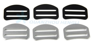 38มิลลิเมตรโลหะที่มีคุณภาพสูง Tri Glide บันไดล็อคเลื่อนหัวเข็มขัด - Product Image 2