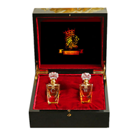 Boîte de rangement de parfum en bois de luxe, vente en gros personnalisée, étui d'emballage pour flacon d'huile essentielle et de parfum