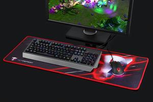 Nhà máy chất lượng cao cơ khí RGB Bàn phím có dây máy tính để bàn 104 phím USB đèn nền bàn phím cho PC máy tính xách tay máy tính - Product Image 5