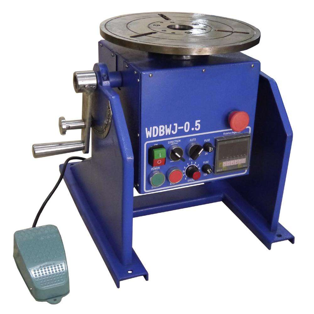 welding positioner 50KG/CE certified Welding Rotatory table/welding turntable WDBWJ-0.5