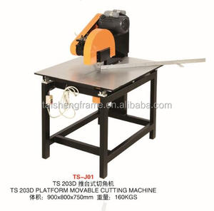 TS J07 Nền Tảng Di Chuyển Máy Cắt Điện Mitre Guillotine Miter Saw Khung Ảnh Góc Cutter - Product Image 2