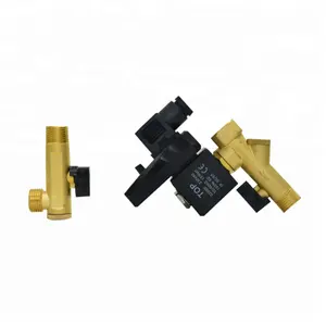 Automatic waterproof brass timer drain blow down valve 2/2 1/2" port OPT