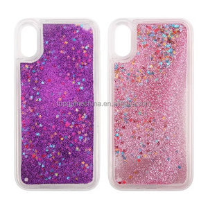 Custodia in TPU morbida sabbia glitterata per iPhone 8 X XR XS MAX 11 12 13 14 15 16e Cover sabbie mobili - Product Image 6