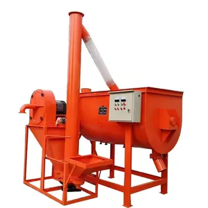 High quality poultry feed crusher/fish feed fertilizer mix crush machine/animal feed crusher and mixer hammer mill