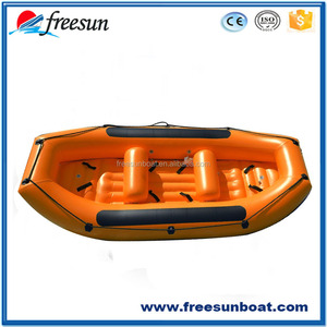 Waterplay Craft Inflatable Bè Pvc Hypalon FREESUN Đa Người Whitewater Rafting Cứu Hộ Tốc Độ Thể Thao Bè - Product Image 3