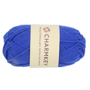 Charmkey good price pima cotton yarn for crochet china supplier clothing