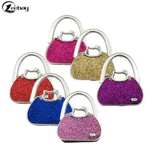 High quality zinc alloy handbag shape purse hook bag hanger for ladies