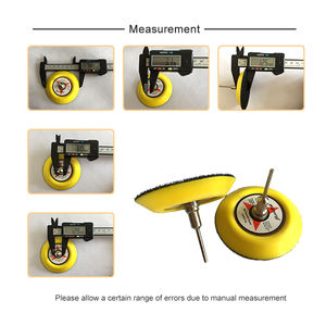 <span class=keywords><strong>3</strong></span>英寸75毫米备用砂光垫<span class=keywords><strong>3</strong></span>毫米柄钩环砂光机背衬垫，用于电钻/研磨机/砂光机 - Product Image 2