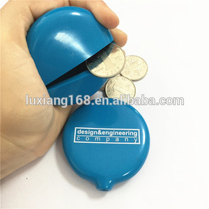 عالية الجودة مخصصة دائرية 3D سيليكون المطاط محفظة نسائية للعملات المعدنية - Product Image 3
