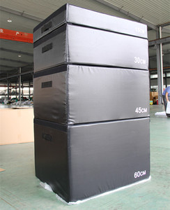 ซัพพลายอุปกรณ์ยิม <span class=keywords><strong>Plyo</strong></span> นุ่มกระโดด Plyometric กล่อง - Product Image 3