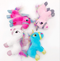 Poupée licorne en peluche pour enfants, jouets licorne en peluche douce