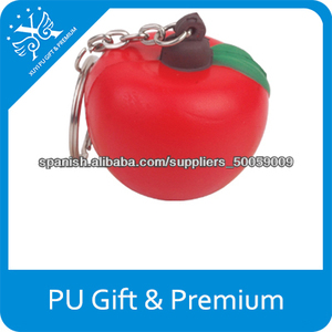 que <span class=keywords><strong>despide</strong></span> llaveros de alimentos de forma clave de la cadena de la pu de la cadena dominante - Product Image 2