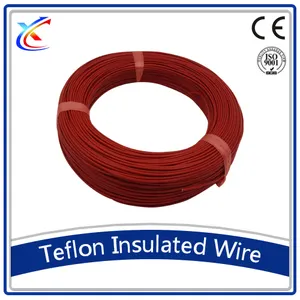 Yüksek sıcaklık elektrikli teflon 30awg tel