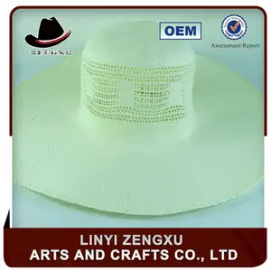Oferta de la fábrica bangora flexible papel de diseñador de sombreros de ala corta