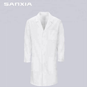 2018 Venta caliente Workwear uniforme médico <span class=keywords><strong>bata</strong></span> de laboratorio blanco - Product Image 2