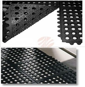 Tapis <span class=keywords><strong>de</strong></span> sol <span class=keywords><strong>de</strong></span> cuisine en <span class=keywords><strong>caoutchouc</strong></span> antidérapant, tapis <span class=keywords><strong>de</strong></span> Drainage - Product Image 4