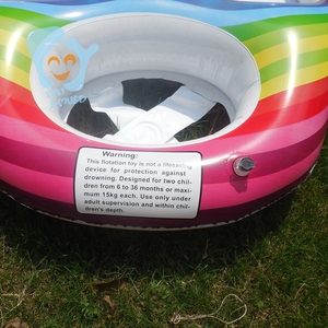 Jouets d'été <span class=keywords><strong>pour</strong></span> piscine Flotteur gonflable double <span class=keywords><strong>pour</strong></span> bébé - Product Image 2
