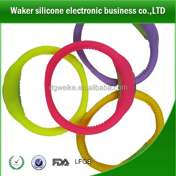 Водонепроницаемость силиконовый спортивный ремешок с логотипом