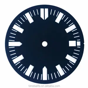 Custom Enamel Dial 3D Printed 0.20mm Thickness Glow 8 Hours Super luminous BGW9 Automatic Watch Dial