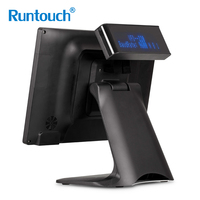Hardware POS Runtouch RT8000 Estándar de 3 Años de Garantía, Excelente Monitor de Pantalla Táctil TPV para Punto de Venta