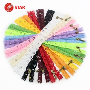 Lucia artesanías 20 cm hermosas del cordón de la bobina de nylon cremalleras para DIY - Product Image 1