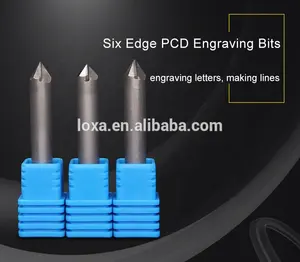 Vendita calda Pietra di Granito Diamante Scultura del Profiling Bit di Incisione PCD Bit Strumenti