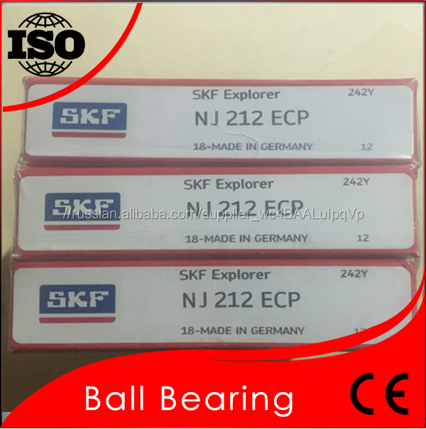 Быстрая доставка SKF NJ212ECP Длиной Используя Жизнь Роликовый Подшипник SKF NJ212