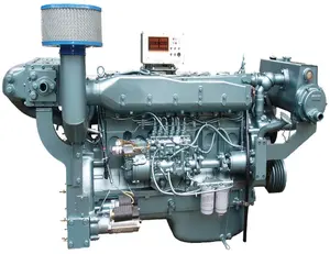 Sinotrukボートエンジン300hpマリンディーゼルエンジンWD615