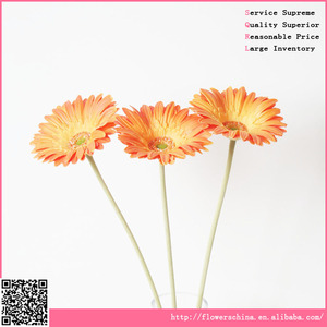 Artificial de flores al por mayor, solo tallo flores de gerbera fabricación artesanal - Product Image 1