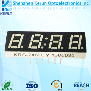 <span class=keywords><strong>Ali</strong></span> express mini luminosité jaune 0.28 pouce 4 chiffres 7 segments led horloge murale affichage 4 chiffres - Product Image 1