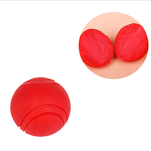 Hot Bán Vật Nuôi Cắn Rắn Đào Tạo Chó Đỏ Nhai Bóng TPR Bouncy Bóng Đào Tạo Vật Nuôi Đồ Chơi Balls - Product Image 4