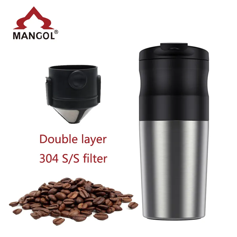 Stainless Steel Electric Rechargeable Coffee Maker
