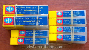 WF Comercio al por mayor de Alta calidad TialN recubrimiento de tungsteno metal duro fresas para CNC - Product Image 3